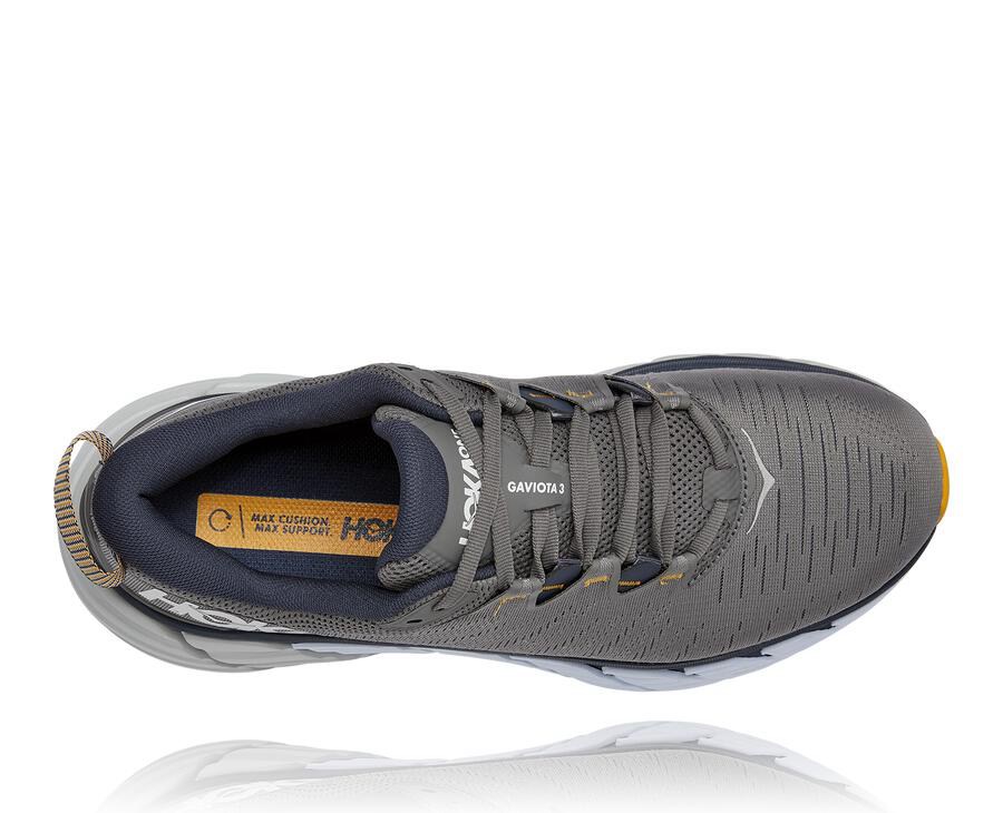 Hoka One One Tenisky Panske Siva - Gaviota 3 - 63749-AYJH